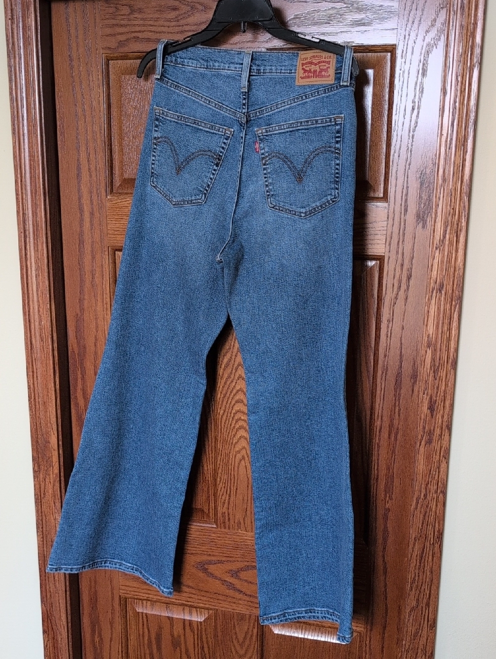 Levi's Blue Wide Leg Denim Jeans